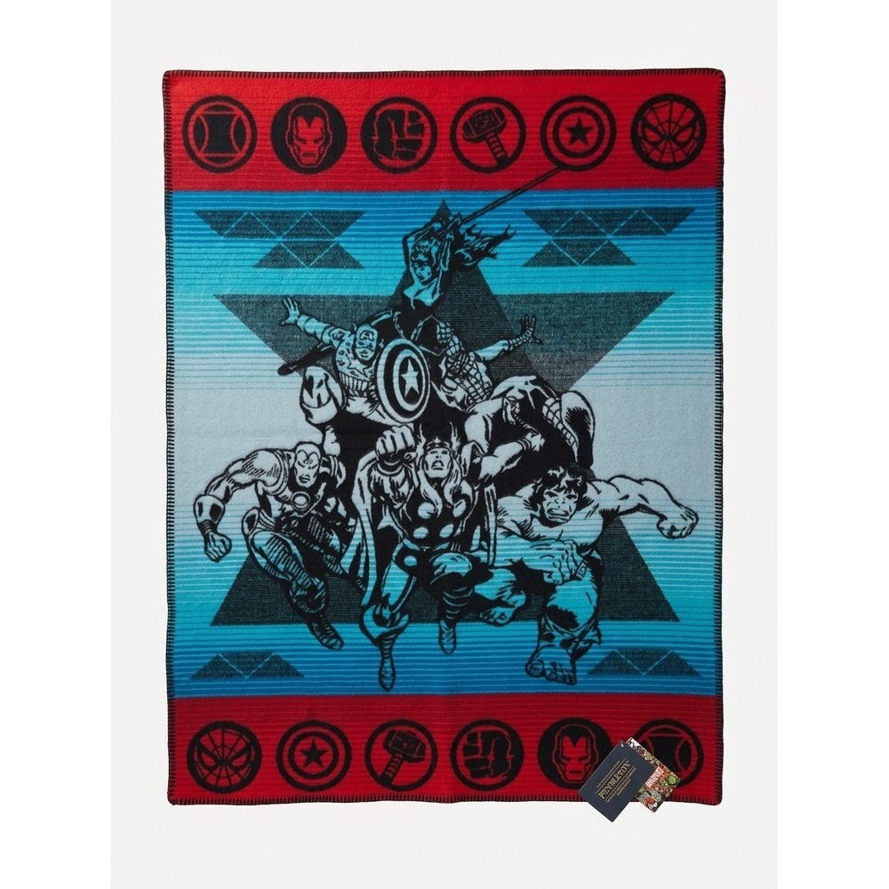 NWT Limited Edition Pendleton Marvel The Avengers Muchacho Wool Blanket See Note